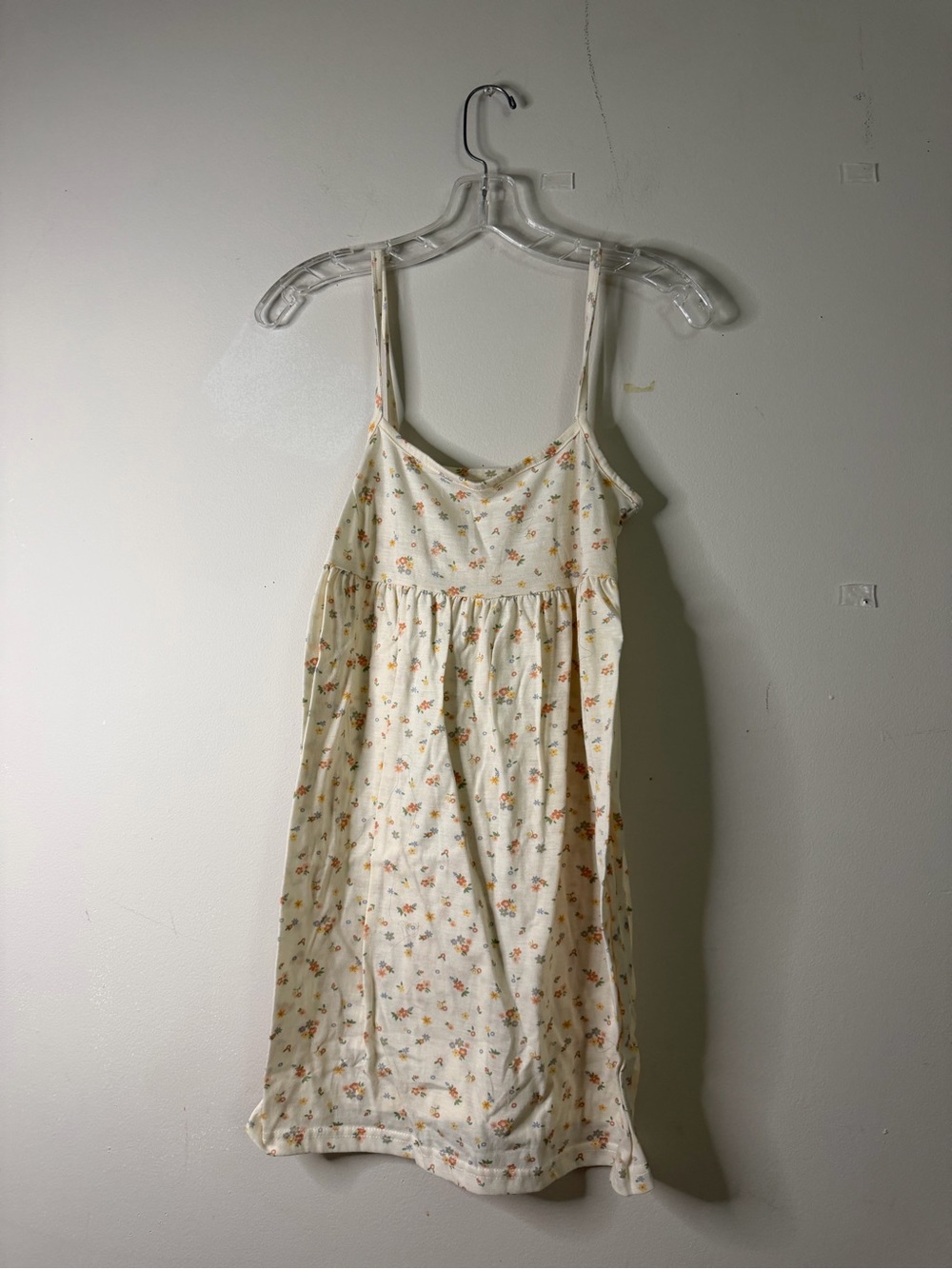 Floral Printed Cream Sundress